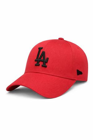 Casquette LA | Rouge-Noir